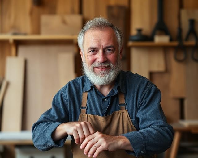 Portret van Henk Bakker
